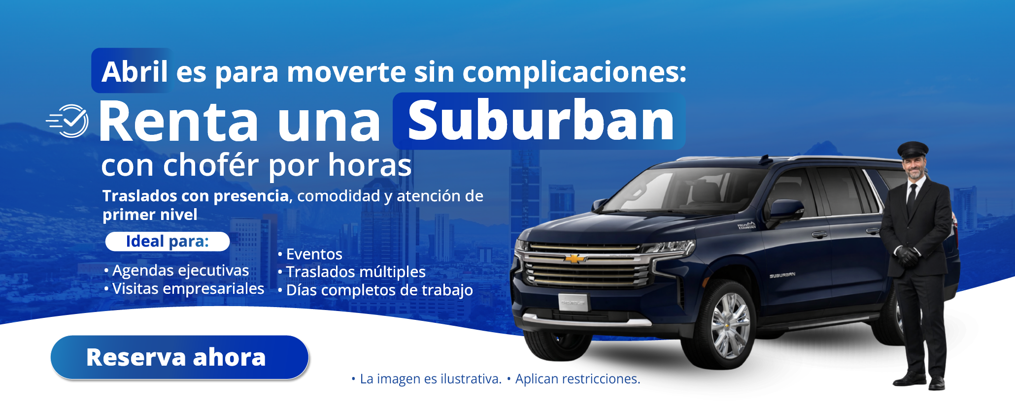 Renta de Suburban Monterrey